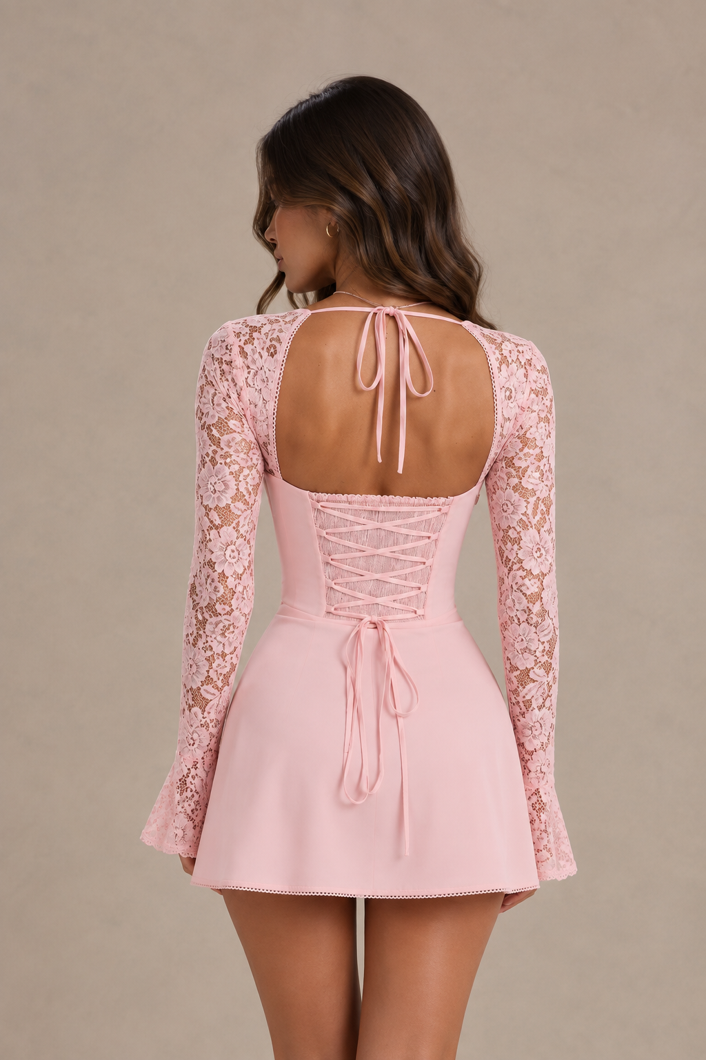 Jacinta • Vestido Mini de Encaje