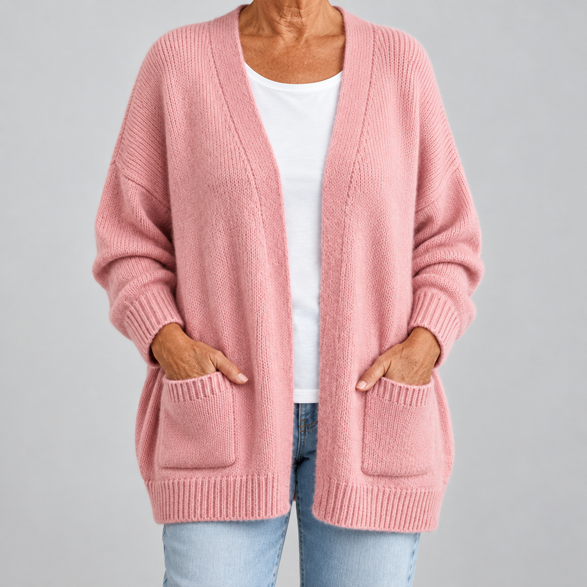 Marta | Cardigan Aperto con Tasche