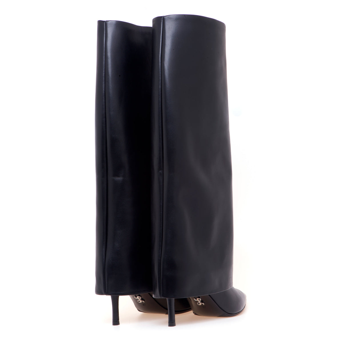 Botas de Piel con Tacón 70 mm