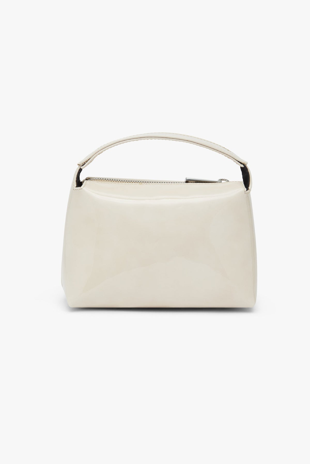 Bolso Sonora elegante de charol color topo