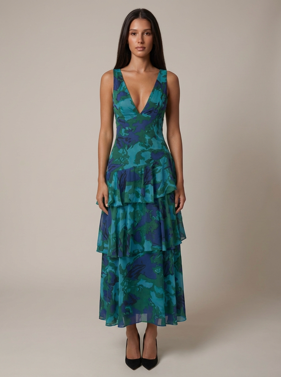 Paloma • Elegante vestido largo