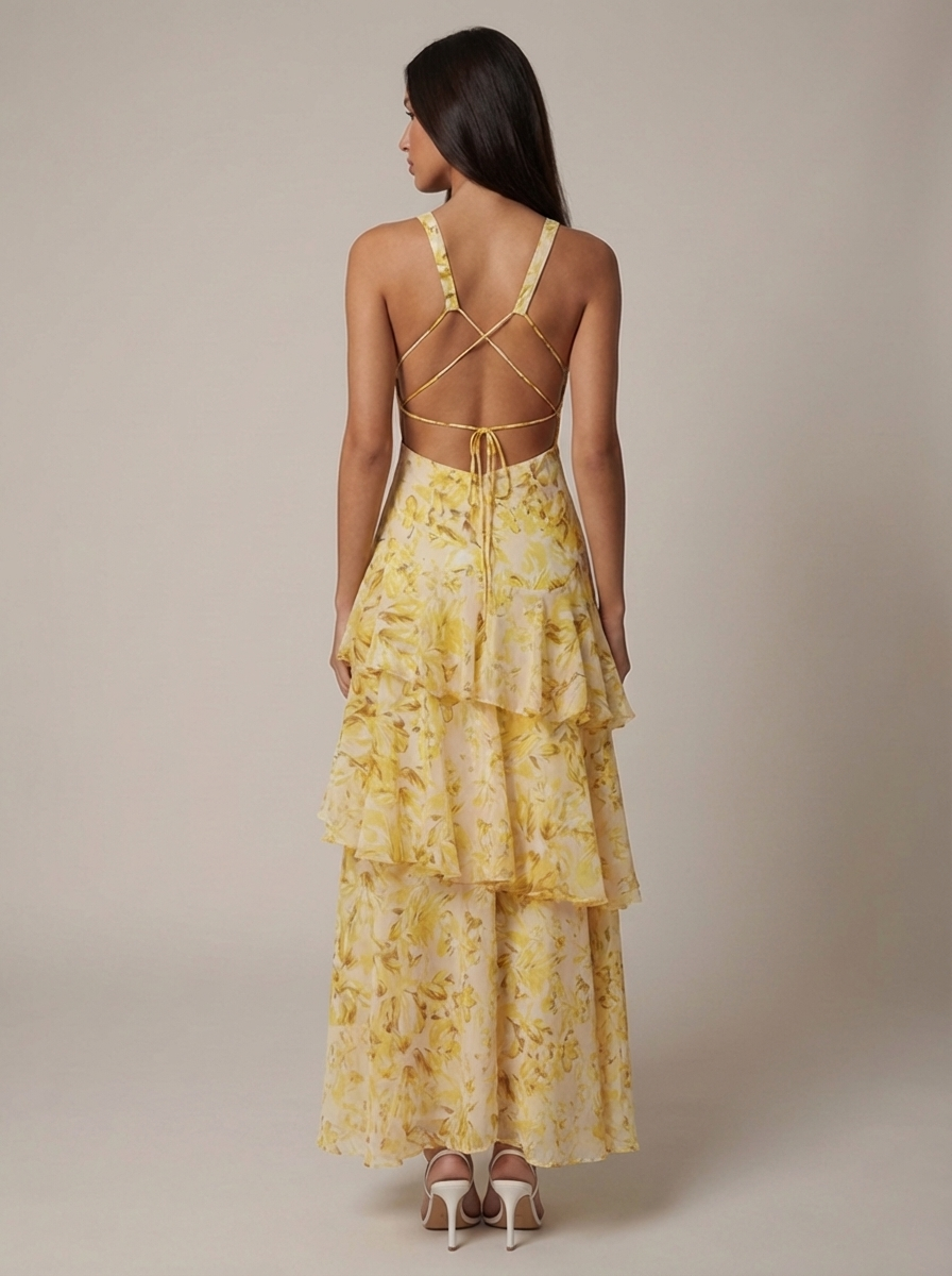 Paloma • Elegante vestido largo