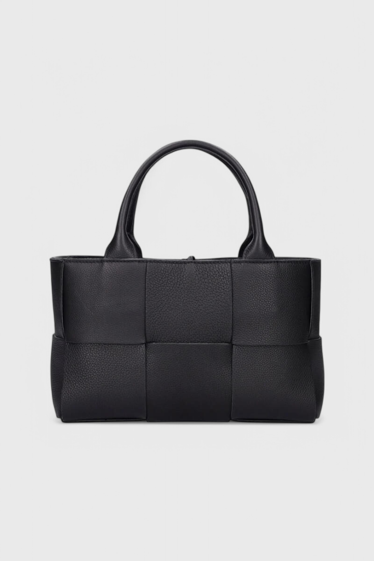 Bolsa de compras Bronte tejida, elegante y versátil