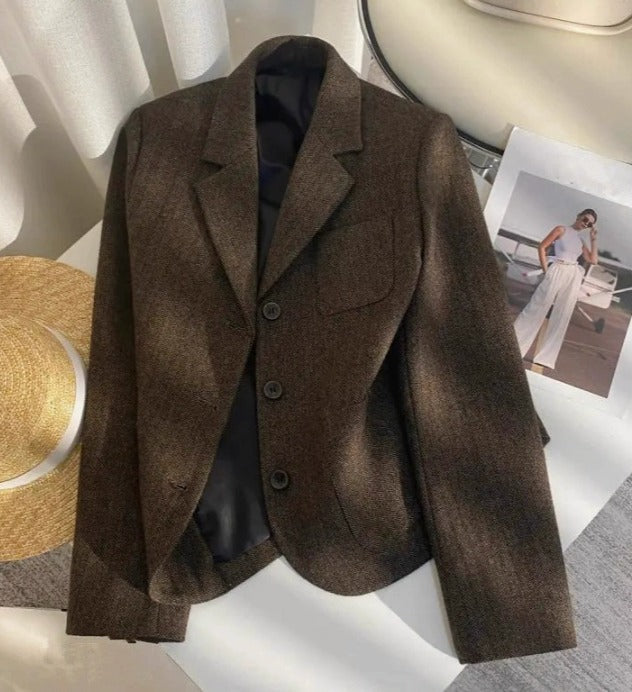 Carolina | Blazer Solapa Clásica