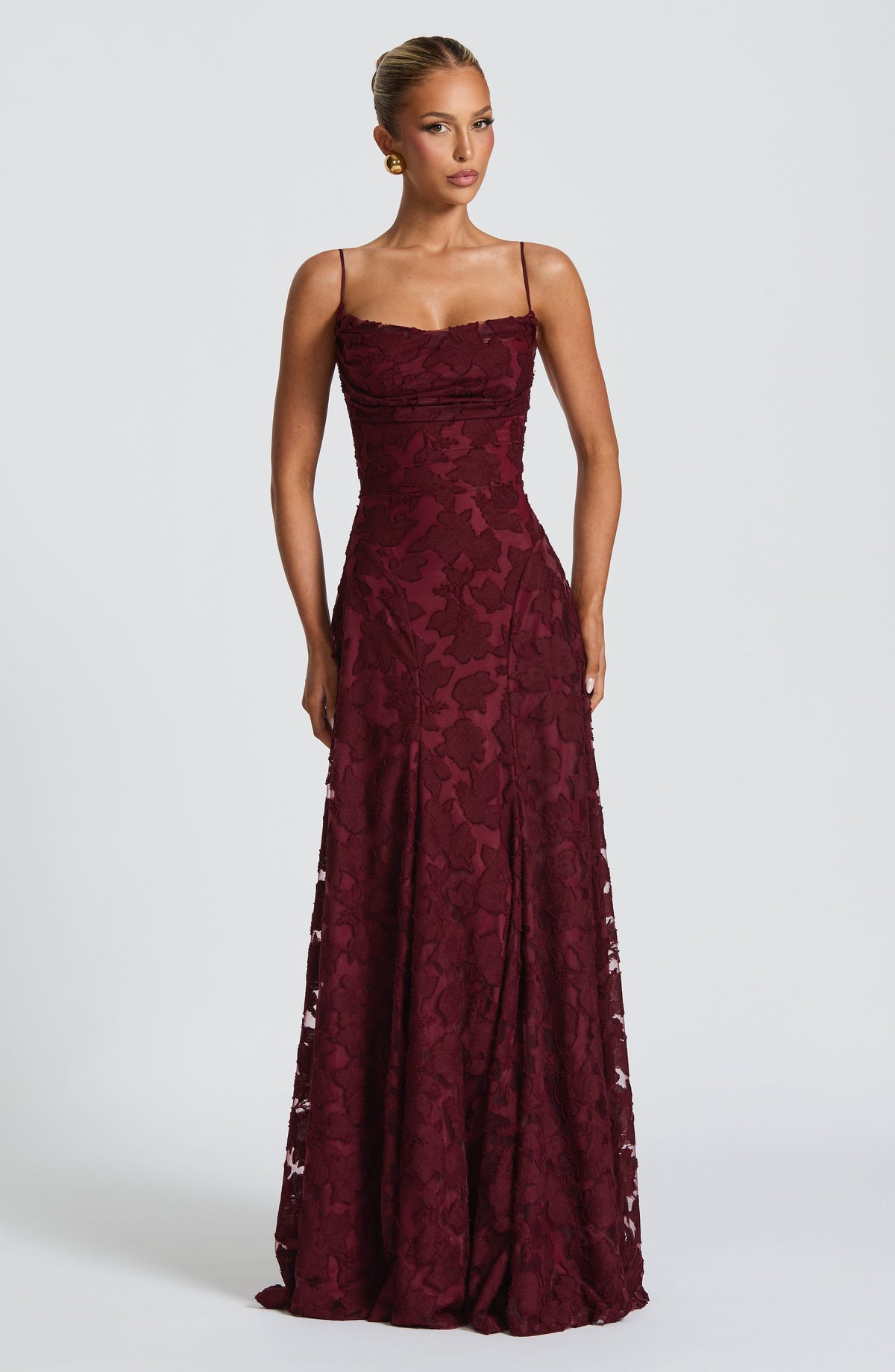 Sofía • Vestido largo floral con tirantes elegantes