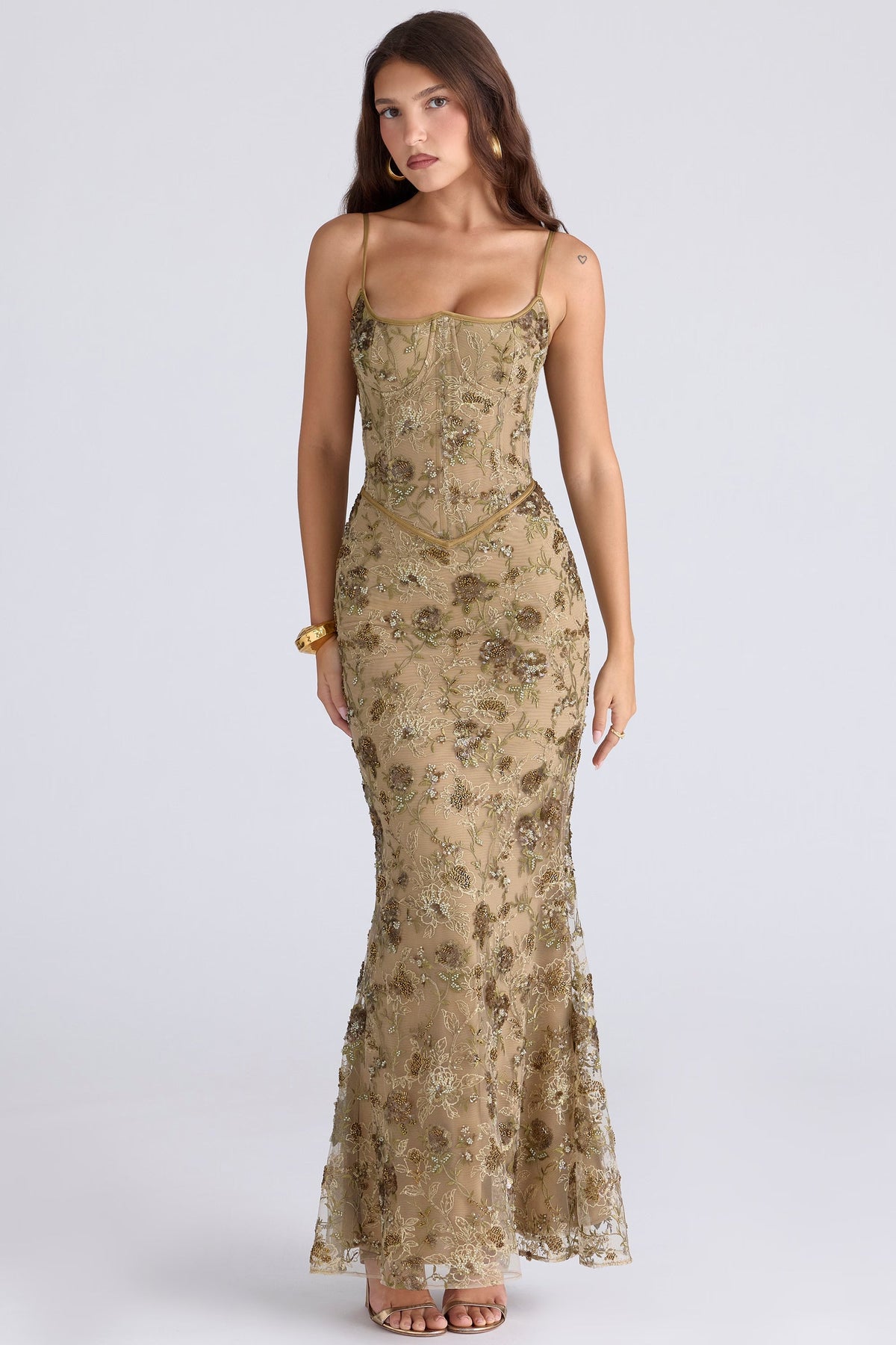 Naima • Vestido maxi elegante con caída fluida