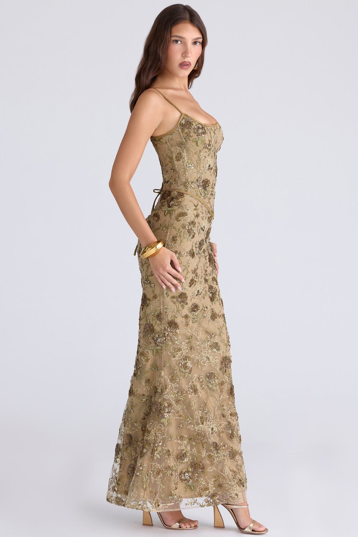 Naima • Vestido maxi elegante con caída fluida