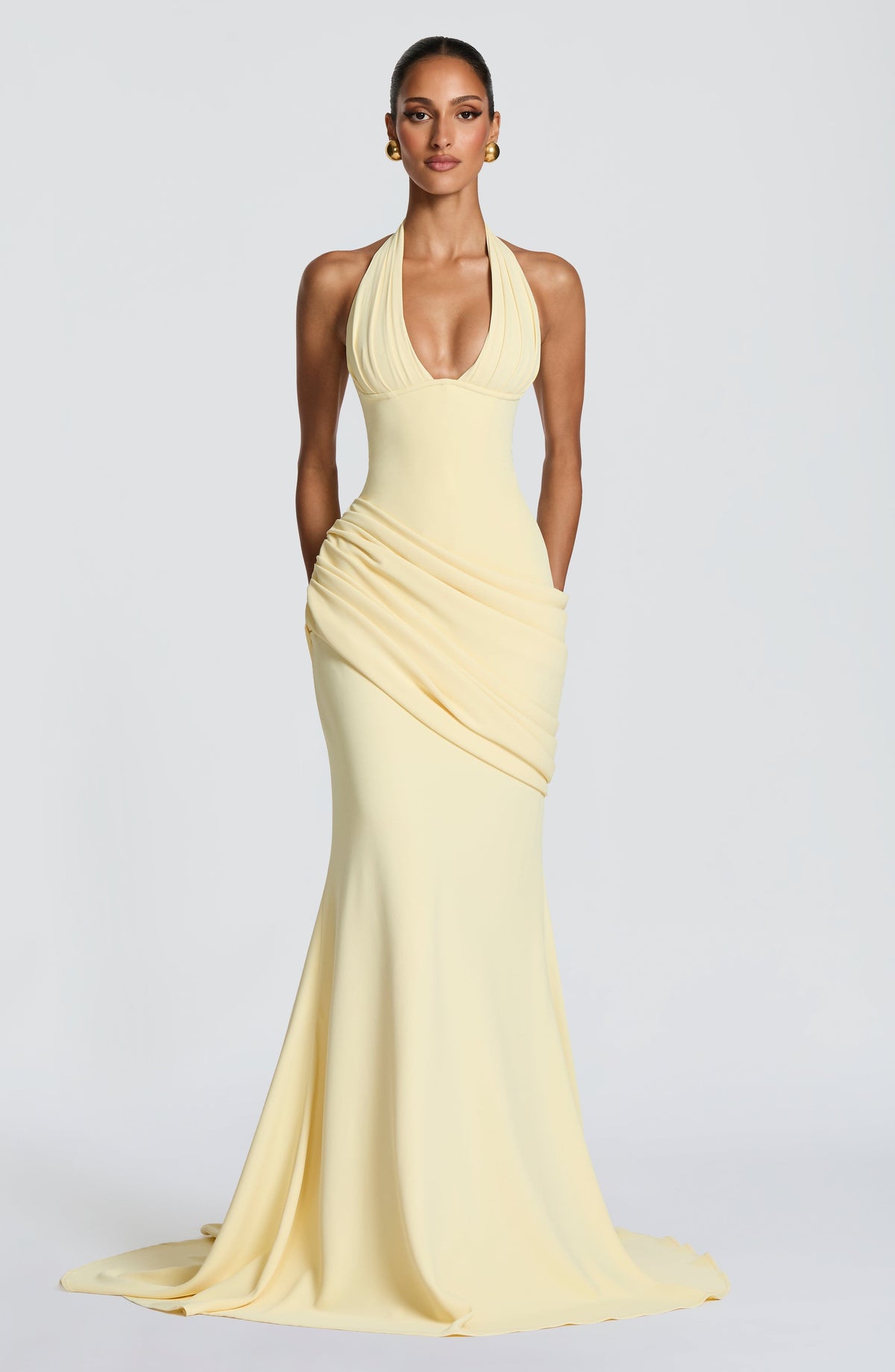 Vestido Largo Nehemia – Limón