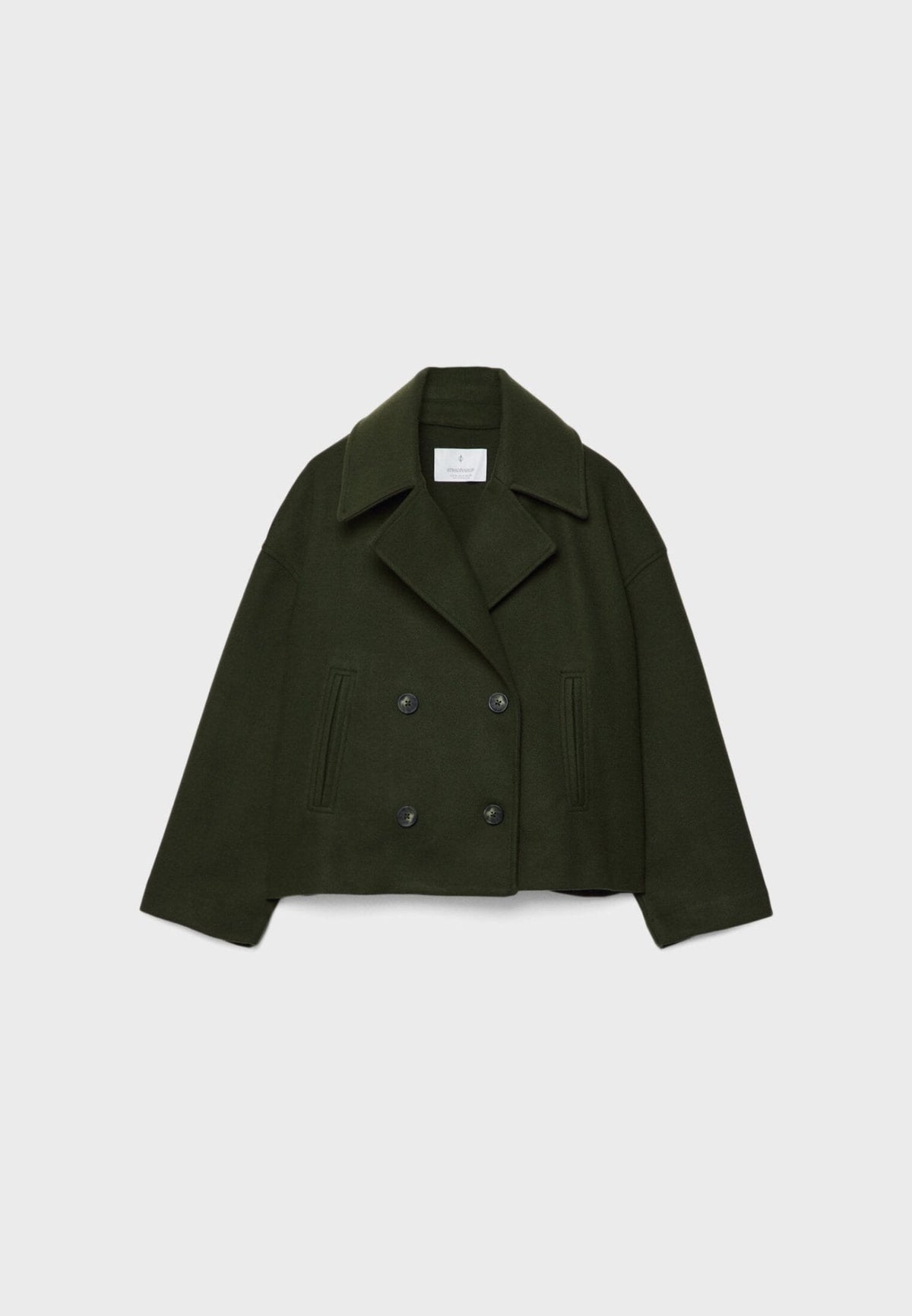 Chaqueta Cruzada de Invierno para Mujer – Elegancia y Abrigo Atemporal