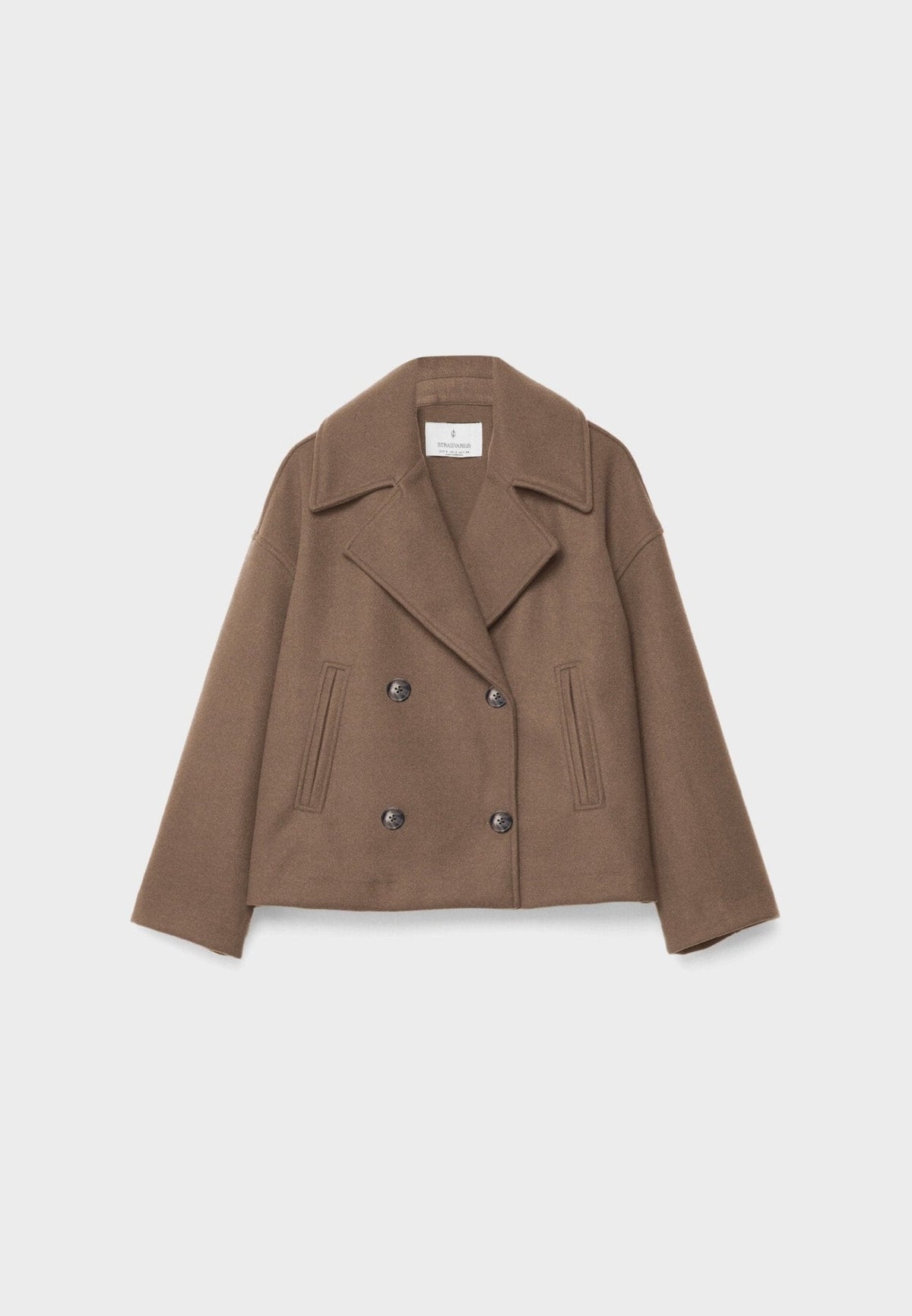 Chaqueta Cruzada de Invierno para Mujer – Elegancia y Abrigo Atemporal