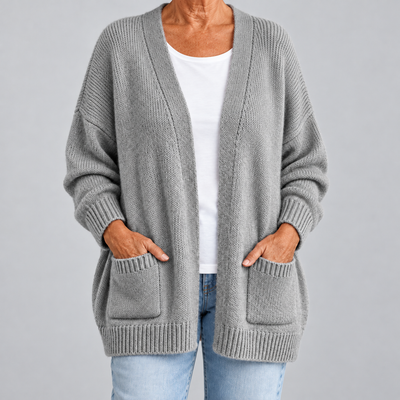 Marta | Cardigan Aperto con Tasche