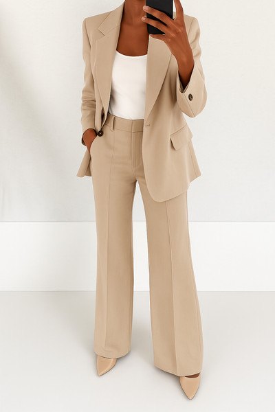 Patrizia | Traje de chaqueta elegante de corte sastre