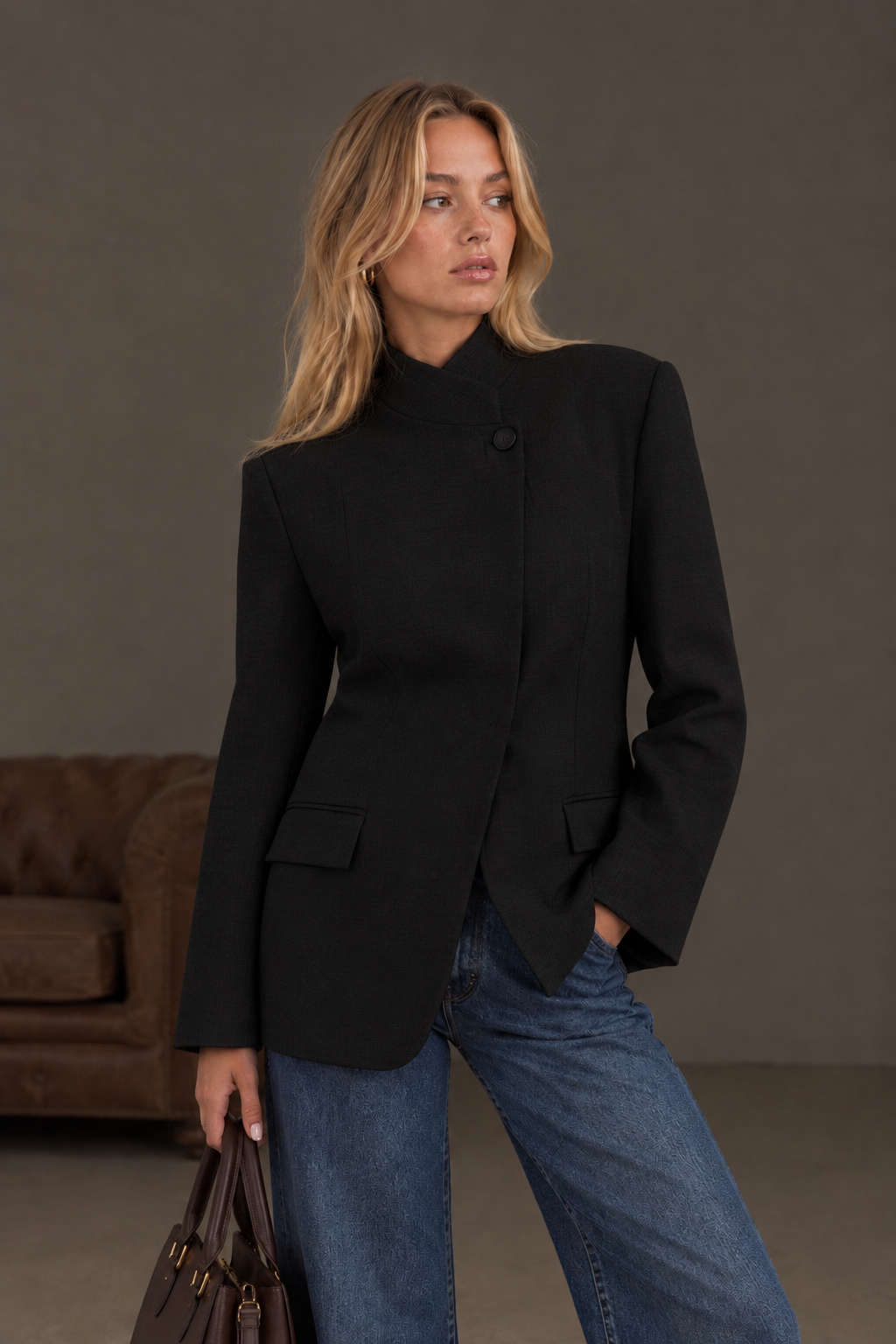 Alessia | Blazer Cruzada Abierta