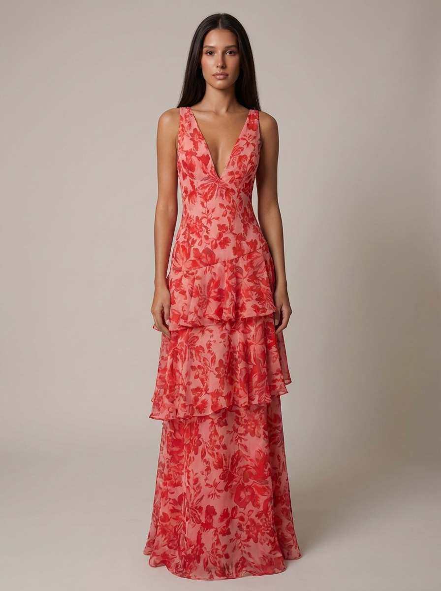 Paloma • Elegante vestido largo