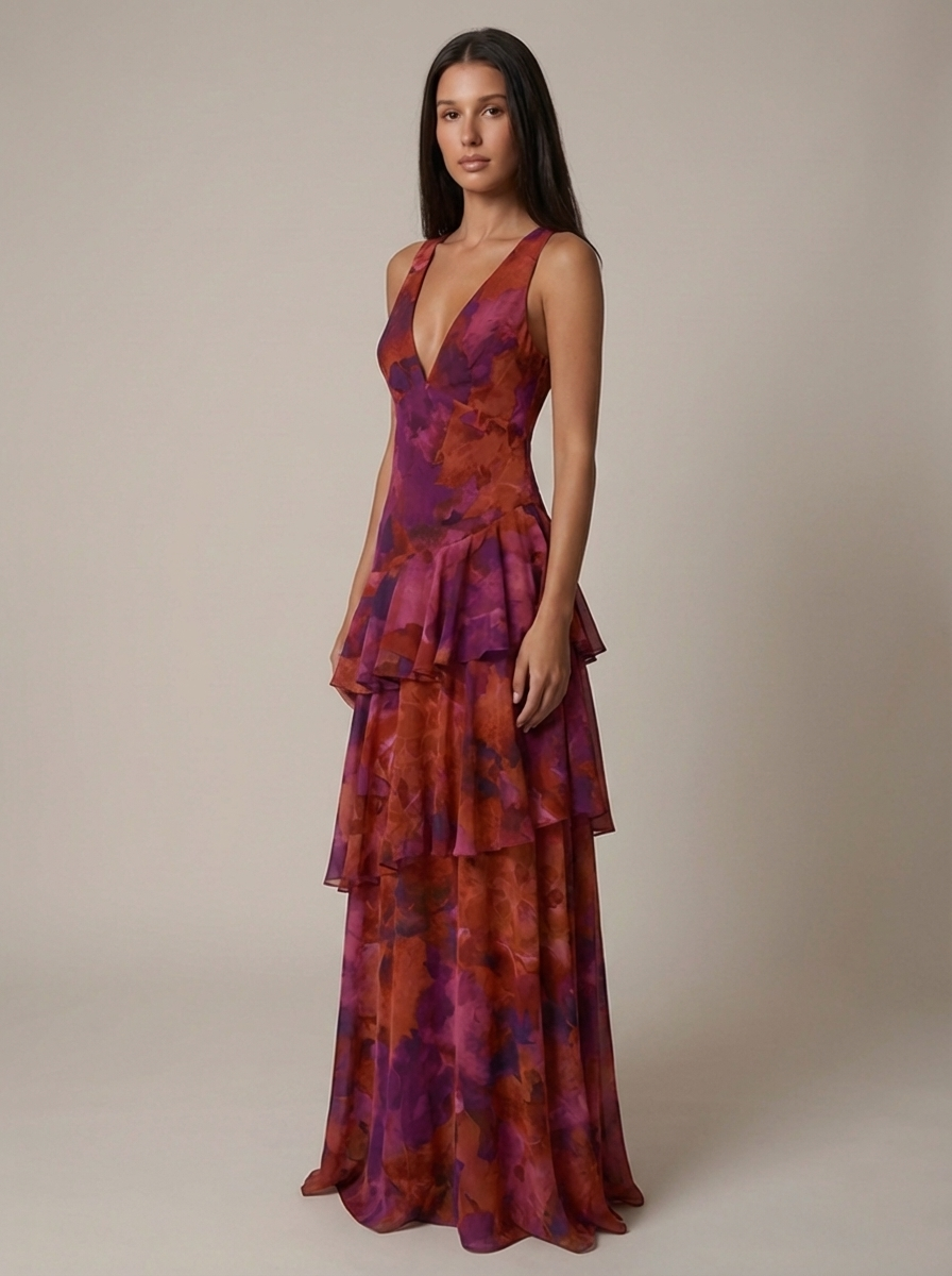 Paloma • Elegante vestido largo