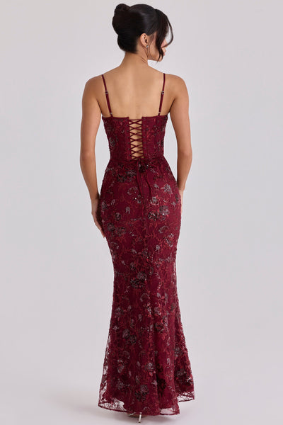 Naima • Vestido maxi elegante con caída fluida