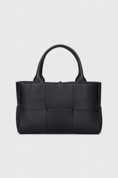 Bolsa de compras Bronte tejida, elegante y versátil