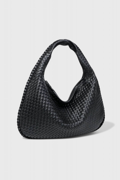 Bolso de hombro Tilly tejido artesanal con estilo moderno