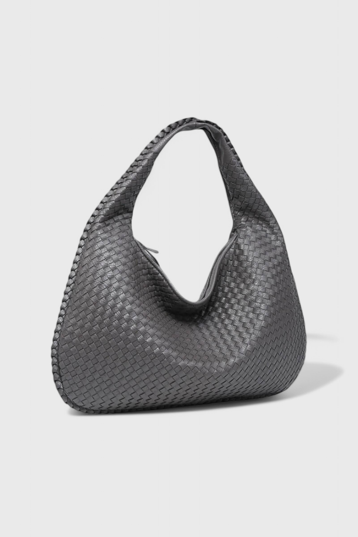 Bolso de hombro Tilly tejido artesanal con estilo moderno