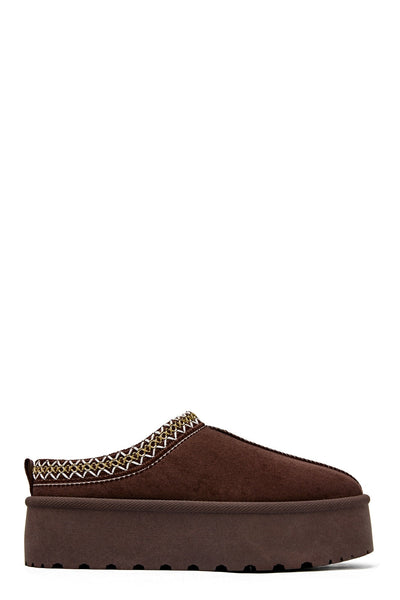 Pantuflas marrones Cozy Cloud