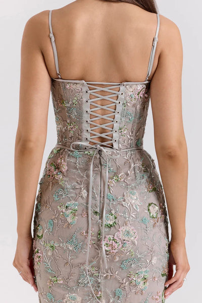 Naima • Vestido maxi elegante con caída fluida
