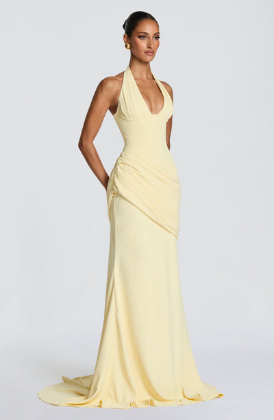 Vestido Largo Nehemia – Limón