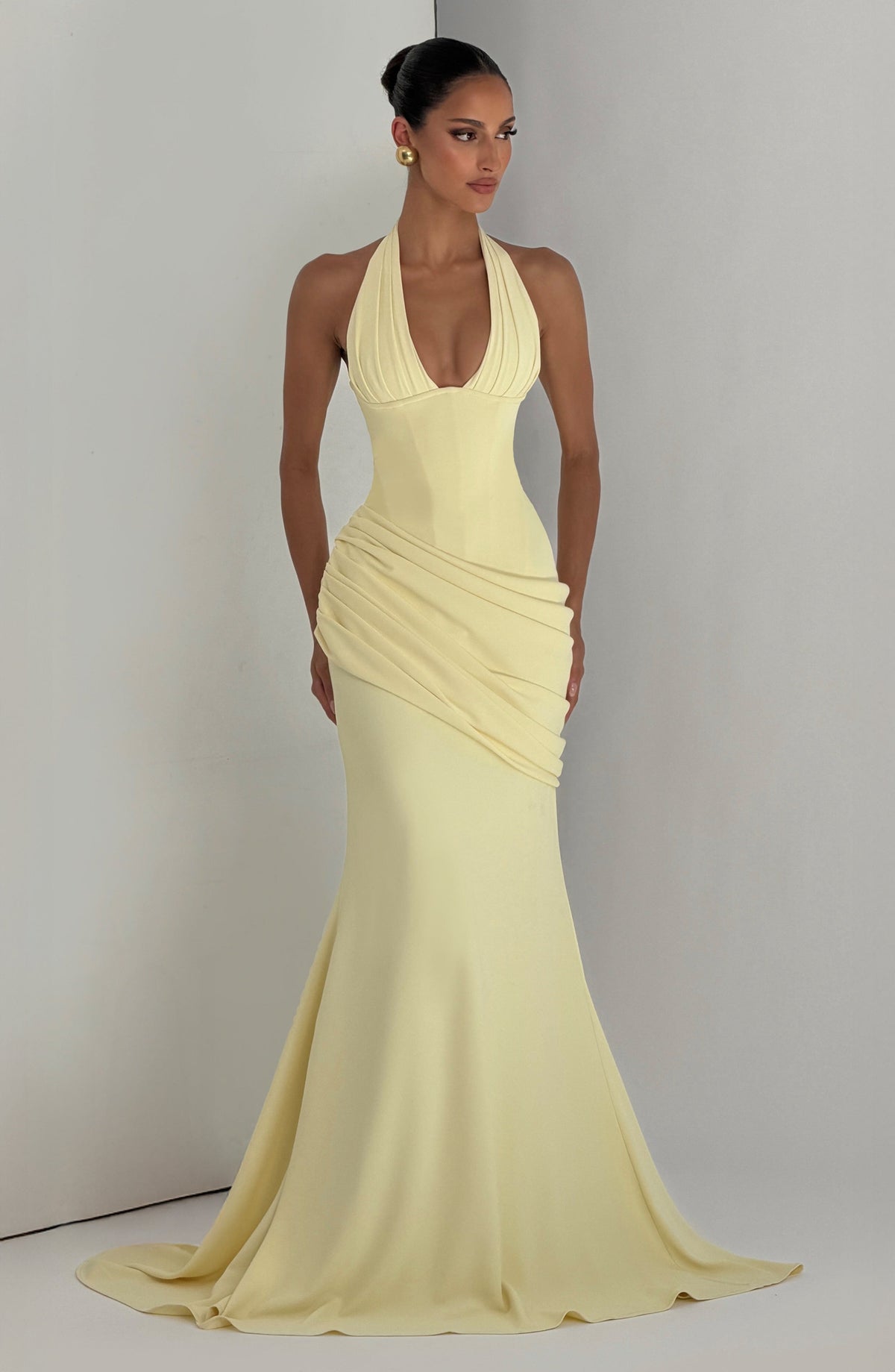 Vestido Largo Nehemia – Limón